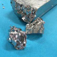 manufacture 99.99% rose-gold bismuth metal ingot used for zinc plating and in zinc bath instead of lead for 1 k