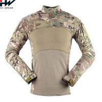 Wholesale Long Sleeve Tactical T-Shirt Men's Military Rapid Assault Army Combat Rapid Frog