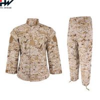 KMS Army Military Camouflage Desert Combat BDU Clothing Tactical Uniform