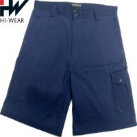 New Safety Work Wear 100% cotton Short Pants With Reflective Tape