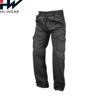 Work Wear Construction Safety Pant Durable Cargo Work Men Cotton Trousers Workwear Pants