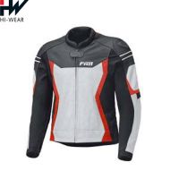  Pakistan Manufactured Men&#039;s Motorbike Jackets Leather Made Motorcycle Suits With Custom Logo