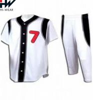 021 OEM design custom logo sublimation baseball uniform made in pakistan