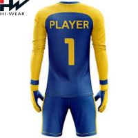 Custom Made Good Quality Bright Color Soccer Uniform Breathable Soccer Uniform