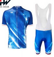 Pakistan Manufacture Cycling Uniform Cheap Men Sportswear Cycling Bib Uniform For Sale