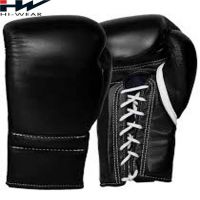 Customized Pro Leather Boxing Gloves