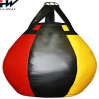 Customized PU leather heavy boxing sandbag boxing punching bag Pear Shaped