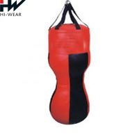 Heavy duty PU punching bag with chains for boxing training