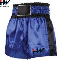 Custom Logo Blank Plain Boxing Shorts Wholesale Men Boxing Shorts