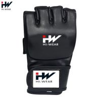 MMA Gloves PU Fight Fitness Training OEM Printed Professional Custom Design