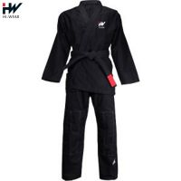 202 Lightweight Jiu-Jitsu Uniform in Black Color with logo