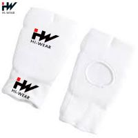 High quality soft 100% Cotton karate mitts karate boxing gloves