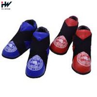 High Quality ITF Taekwondo Sparring Boots Kickboxing Foot Ankle Guard Protectors Martial Arts Sparring Gear Karate Shoes