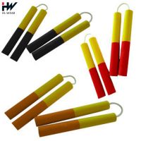 eva foam sponge nunchakus with rope chain martial arts weapons kungfu nunchucks for kids toys