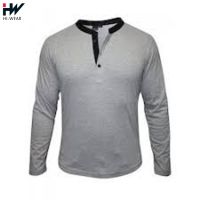 Custom Logo T Shirt Men / Long Sleeve T Shirt / Gym T Shirt