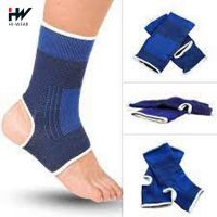 Elastic hinged ankle wraps protector support ankle brace compression sleeve for running
