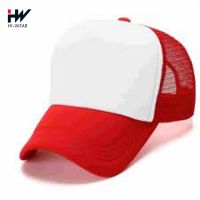 Base Ball 5 Panel Cap High Quality 5 Panel Trucket Hat Fashion Blank Mesh Cap For Men