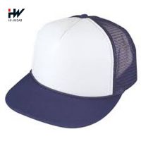 wholesale custom men 5 panel hat foam & mesh base ball cap hat trucker hat