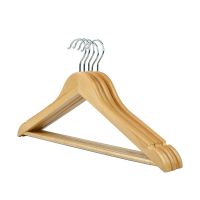 Hot Sales Wooden Clothes Hangers Solid Wood Suit Shirt Hanger