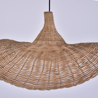 Wicker Light Pendant Rattan Lampshade Hanging Pendant Light For Home Decor Made In Vietnam