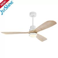 Decorative Modern RoHS Remote LED Ceiling Fan 52 Inch With Light Mulit Colors