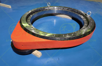 New type of slewing bearing with pinion, modular design of slewing drive is more convenient to use
