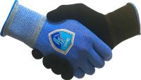 Handax Antimicrobial Fabric Gloves (Blue Type) - Shake hands again!