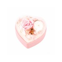  Heart-shaped Clamshell Preserved Flower Box