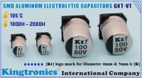 SMD Type Aluminum Electrolytic Capacitor--GKT-VT