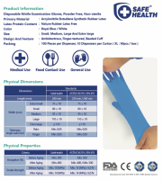 SafeHealth ( SupÃ©rieur ) nitrile glove