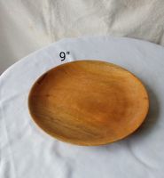 Handmade coconut wood plate
