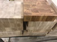 Solid oak wood  panels continuous lamellas in different dimensions (class A/A, A/B)