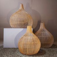 Kubah Lampshade Rattan S/3