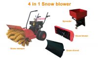 15HP Multi-function gasoline snow sweeper