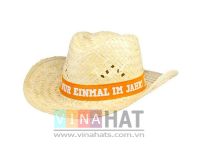 Chapeu de Palha Licor Beirao, Cheap seagrass straw hat as promotion gift