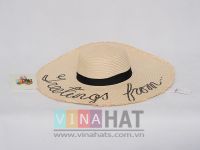 Rafia Women Straw Beach Hat - Wide Brim Straw Beach Hat for Women