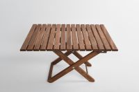NomiaTrend 100% Solid Wood Table Chair Set