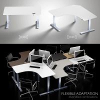 Electronic Height Adjustable Table Frame