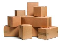 corrugated shipping mailing box
