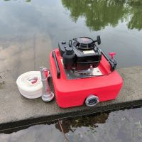5.5HP portable floating ship boat fire water pump with honda GXV160