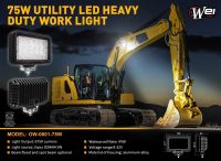 75W Utility LED Heavy Duty Work Light