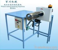 Pillow Rolling & Packing Machine