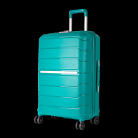 608 Abs+pc Hard Suitcase, 4 Wheels Trolley - Set 2 Pcs