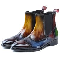 Lethato Captoe Chelsea Boots - Multiolor