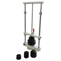 Falling weight impact tester for PVC duct pipes