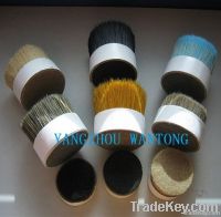 for paintbrush high quality chinese pig hair boiled bristle mixed brush filament