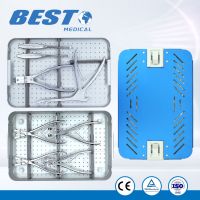 Orthopedic Implants Surgical Device Internal Fixation Rib Plates Fixation Instrument Set