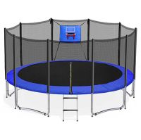 Children Play Indoor Outdoor Adult Mini Trampoline 8ft 10ft 12ft For Sale
