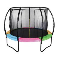 Cheap 8ft 10ft 12ft 14ft Round Outdoor Kids Trampoline With Safe Net For Sale