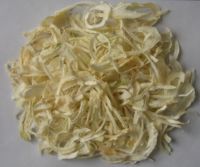 dehydrated white onion slice